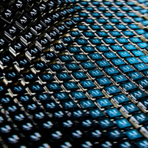 AI chip background