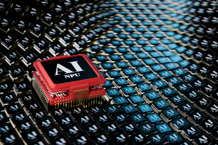 Artificial Intelligence Neural Processor Unit chip