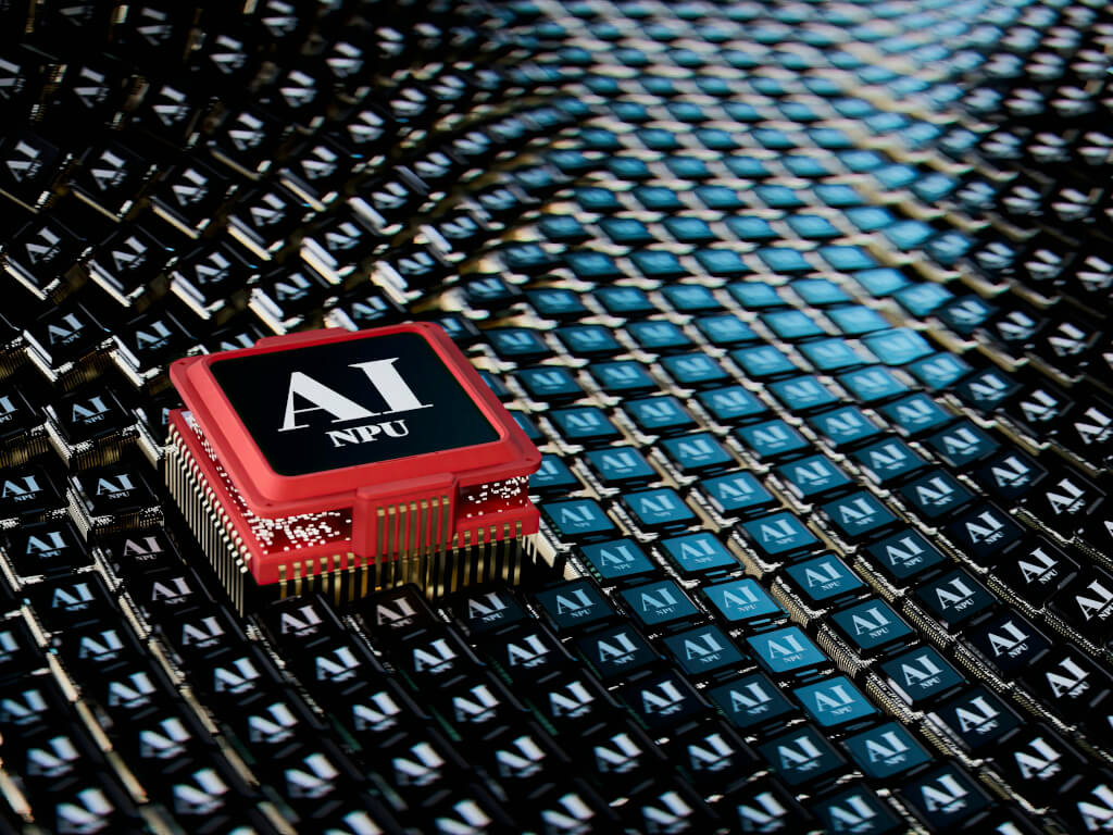 Artificial Intelligence Neural Processor Unit chip